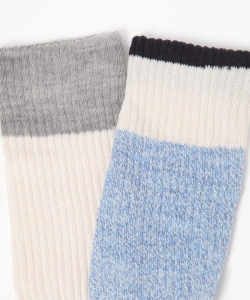 BAYFLOW（ベイフロー）の「[保温効果で暖かさ続く]BF HEATソックス（ソックス/靴下・レディース・ベージュ/サックスブルー/グレー・0）」の14枚目の写真