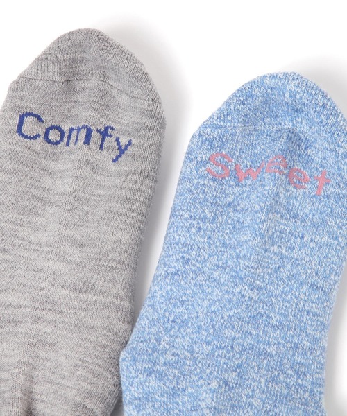 BAYFLOW（ベイフロー）の「[保温効果で暖かさ続く]BF HEATソックス（ソックス/靴下・レディース・ベージュ/サックスブルー/グレー・0）」の15枚目の写真