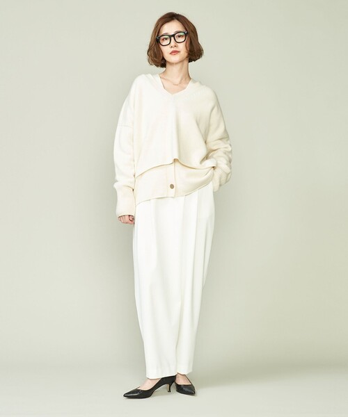 conte（コンテ）の「＜conte＞NVL Vネックニット（ニット/セーター