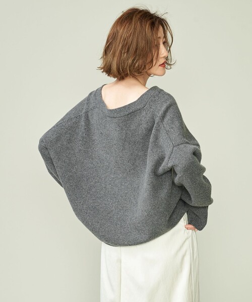 conte（コンテ）の「＜conte＞NVL Vネックニット（ニット