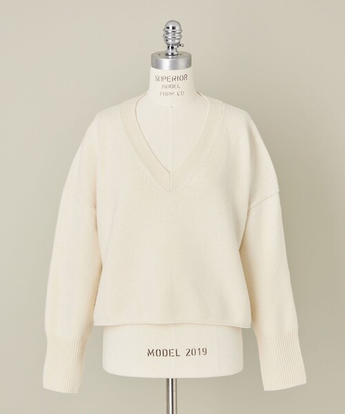 conte Vネックニット UNITED ARROWS｜<conte>ディープVネック プルオーバーニット