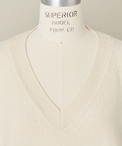 conte（コンテ）の「＜conte＞NVL Vネックニット（ニット/セーター