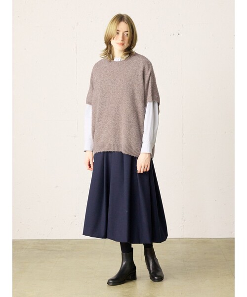 新品　midiumisolid  コクーンベスト MidiUmi コクーンニットベスト｜ MARcourt ONLINE STORE