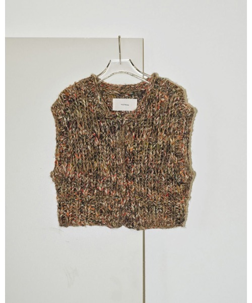 TODAYFUL（トゥデイフル）の「TODAYFUL Mix Handknit Vest 12420530 