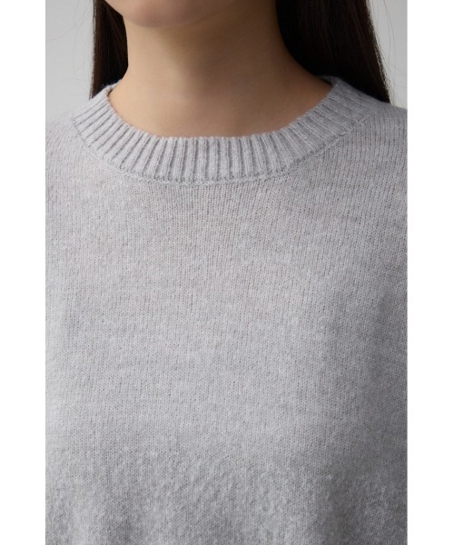 AZUL by moussy（アズールバイマウジー）の「スリーブレースアップニット（ニット/セーター・レディース・グリーン/ダークグレー/スモークピンク/ライトグレー・FREE）」の22枚目の写真