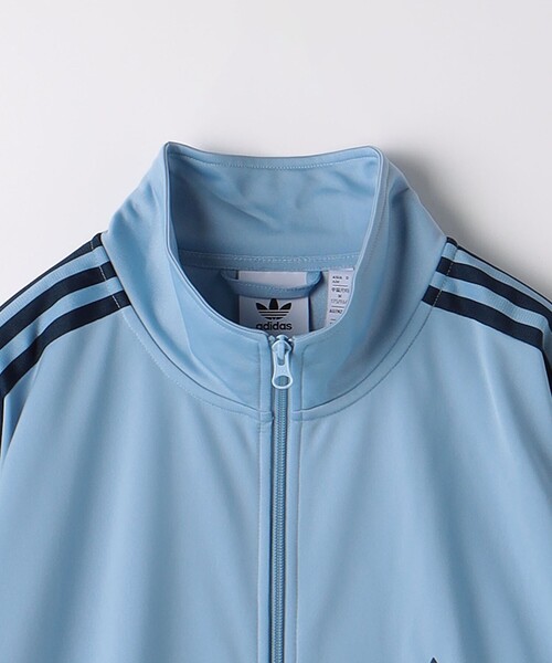 adidas Originals（アディダスオリジナルス）の「＜adidas Originals＞ ベッケンバウアー トラック トップ（ジャージ・メンズ・ベージュ/ダークブラウン/ライトブルー・L/XL/M）」の5枚目の写真