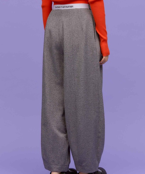 美品★lig. cocoon pants コクーンパンツ グレー Mサイズ cocoon pants | Lig.