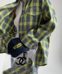 roomy（ルーミー）の「ルーズカラーチェックシャツ（シャツ/ブラウス）」