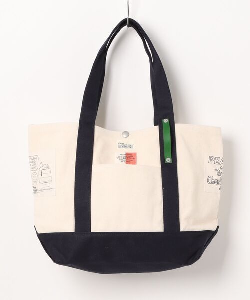 スヌーピー【SNOOPY】Ultra Heavy Canvas Tote Bag(M)（トートバッグ）｜SNOOPY×OLD BETTY'S（スヌーピーカケルオールドベティーズ）