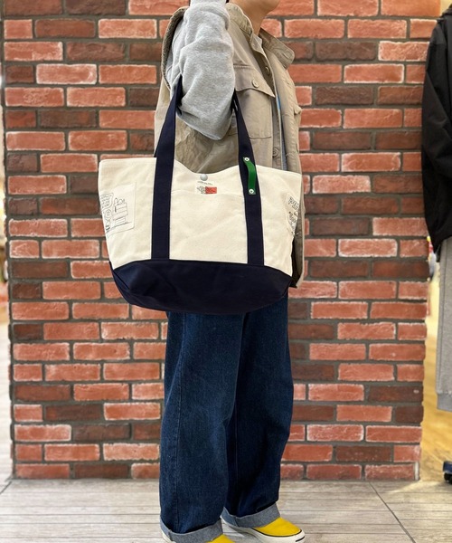 スヌーピー【SNOOPY】Ultra Heavy Canvas Tote Bag(M)（トートバッグ）｜SNOOPY×OLD BETTY'S（スヌーピーカケルオールドベティーズ）