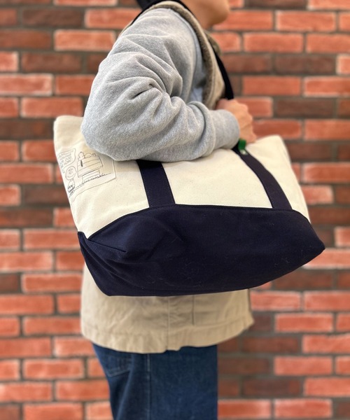 スヌーピー【SNOOPY】Ultra Heavy Canvas Tote Bag(M)（トートバッグ）｜SNOOPY×OLD BETTY'S（スヌーピーカケルオールドベティーズ）