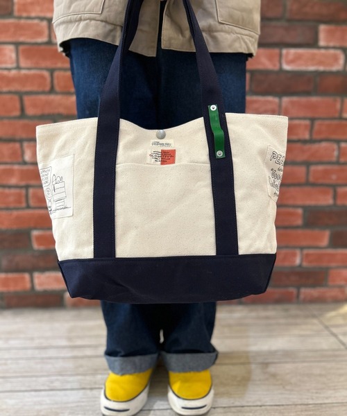 スヌーピー【SNOOPY】Ultra Heavy Canvas Tote Bag(M)（トートバッグ）｜SNOOPY×OLD BETTY'S（スヌーピーカケルオールドベティーズ）
