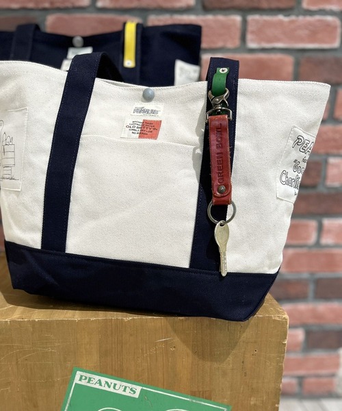 スヌーピー【SNOOPY】Ultra Heavy Canvas Tote Bag(M)（トートバッグ）｜SNOOPY×OLD BETTY'S（スヌーピーカケルオールドベティーズ）