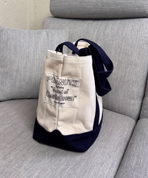 スヌーピー【SNOOPY】Ultra Heavy Canvas Tote Bag(M)（トートバッグ）｜SNOOPY×OLD BETTY'S（スヌーピーカケルオールドベティーズ）