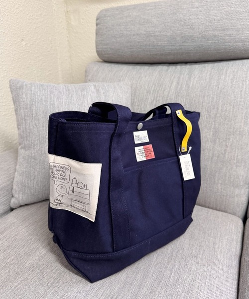 スヌーピー【SNOOPY】Ultra Heavy Canvas Tote Bag(M)（トートバッグ）｜SNOOPY×OLD BETTY'S（スヌーピーカケルオールドベティーズ）