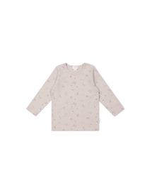 JAMIE KAY（ジェイミーケイ）の「OCリブ長袖トップスPetite Fleur Violet（Tシャツ/カットソー・キッズ）」