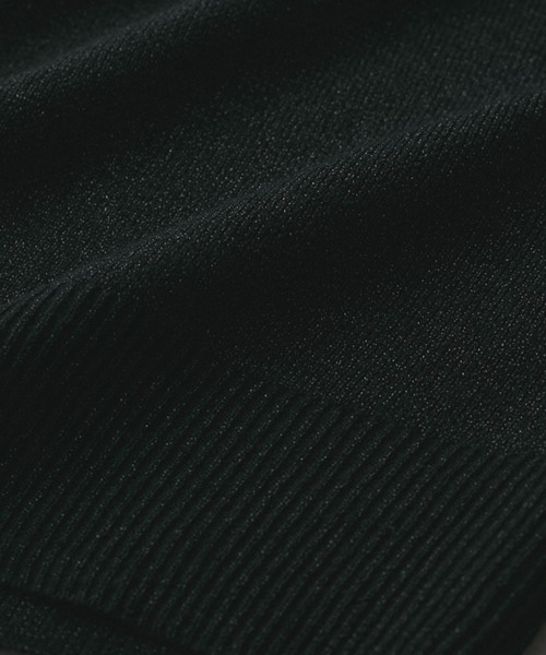 VICKY（ビッキー）の「抗ピリングスウェットライクニット≪手洗い可能≫（ニット/セーター・レディース・ブラック/ベージュ/ライトグレー・M）」の5枚目の写真