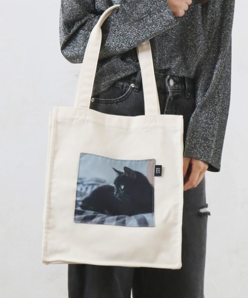 Per sist ence(パーシエンス)の「CATフォトプリントポケットトート(トートバッグ・レディース・C/A/B/E/G/F/D・FREE)」の20枚目の写真