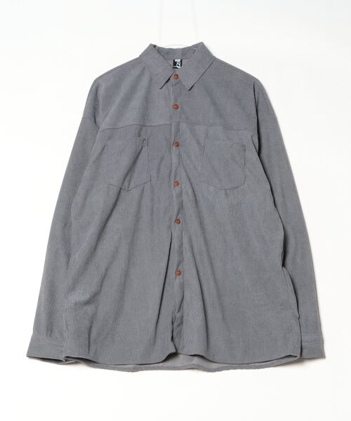 MGV（エムジーヴィー）の「コーデュロイベーシックシャツ（シャツ/ブラウス・メンズ・アイボリー/ブラック/グレー/ブルー・MEDIUM/LARGE/X-LARGE）」の15枚目の写真