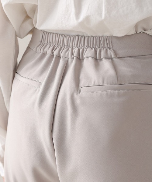 Bou Jeloud（ブージュルード）の「【セレモニー向け】とろみテーパードパンツ（スラックス・レディース・ブラック/ベージュ・FREE）」の19枚目の写真