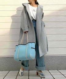 Q | ダンボールフーディーアウター(その他アウター)