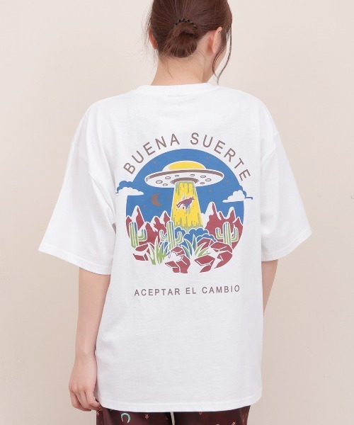 限界値下げ早い者勝ち！ELLE TERESAYUKAKO チビTシャツ EDWINコラボ タコスTシャツ / Tシャツ・カットソー | エスニック