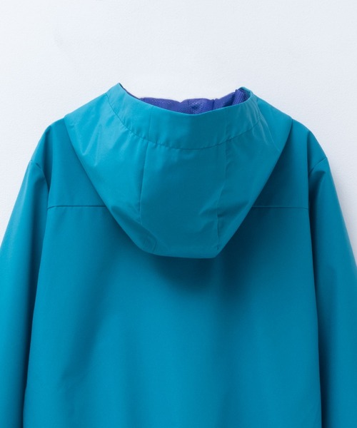 NAVY（ネイビー）の「NAVY 【撥水 防風 ストレッチ 】機能アウター 裏メッシュZIPパーカー（その他アウター・キッズ・ブラック/ターコイズブルー/カーキ・140/150/160/130）」の9枚目の写真