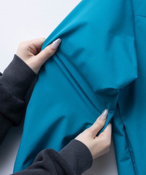 NAVY（ネイビー）の「NAVY 【撥水 防風 ストレッチ 】機能アウター 裏メッシュZIPパーカー（その他アウター・キッズ・ブラック/ターコイズブルー/カーキ・140/150/160/130）」の10枚目の写真