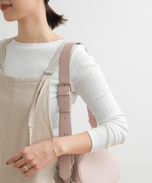 URBAN RESEARCH DOORS(アーバンリサーチドアーズ)の「針抜き長袖カットソー(Tシャツ/カットソー・レディース・オフホワイト/ピンク/ホワイト系その他・MEDIUM)」の2枚目の写真