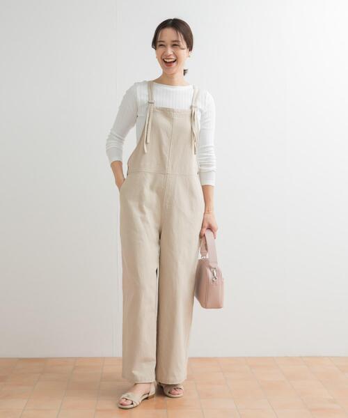 URBAN RESEARCH DOORS(アーバンリサーチドアーズ)の「針抜き長袖カットソー(Tシャツ/カットソー・レディース・オフホワイト/ピンク/ホワイト系その他・MEDIUM)」の15枚目の写真