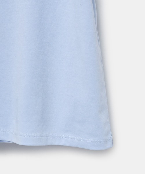 ROPE' PICNIC（ロペピクニック）の「【KIDS】リボンスリーブトップス（Tシャツ/カットソー・キッズ・ブラック/オフホワイト/サックスブルー・S/M/L）」の22枚目の写真