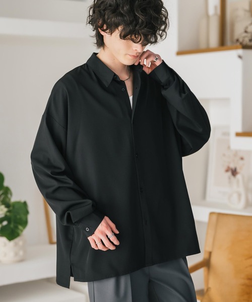 セール】新色追加 接触冷感 オーバーサイズとろみストレッチレギュラー