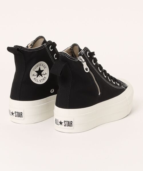 CONVERSE(コンバース)の「【CONVERSE】コンバース ALL STAR R LIFTED Z HI(オールスターR リフテッド Z HI)(スニーカー・レディース・ブラック/ホワイト・4/4.5/5/5.5/6.5)」の3枚目の写真