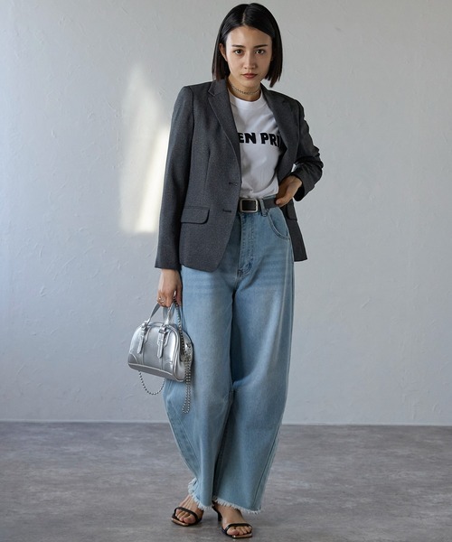 EPHEMERAL テーラードセットアップ Loose ジャケット テーラードジャケット ドレープ オーバー