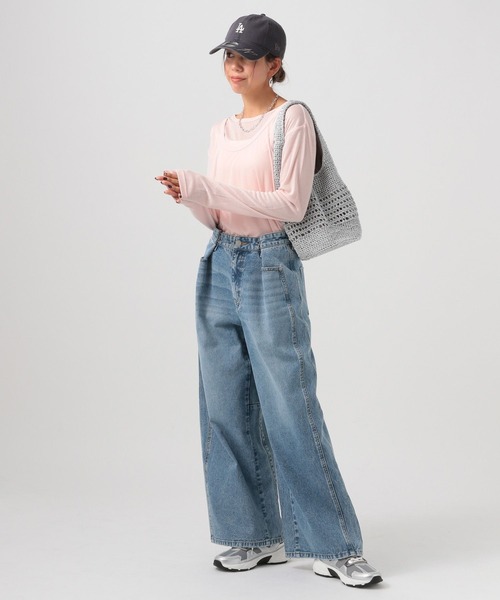 NEW ERA(ニューエラ)の「【OHTANI17】NEW ERA 920ES CAP(WOMEN)(キャップ・レディース・オフホワイト/ブルー/グレイッシュベージュ/チャコール・FREE)」の5枚目の写真