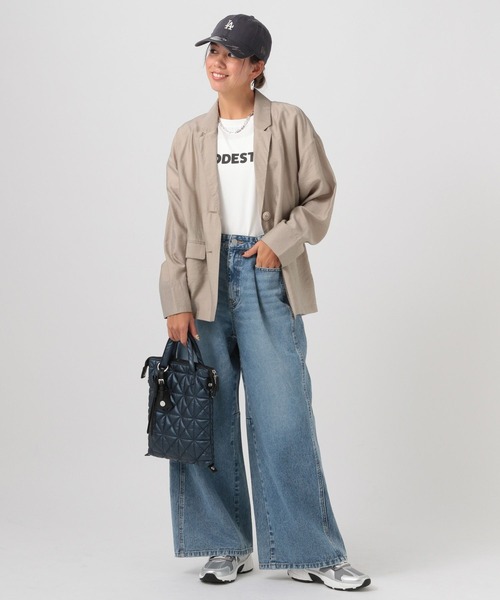 NEW ERA(ニューエラ)の「【OHTANI17】NEW ERA 920ES CAP(WOMEN)(キャップ・レディース・オフホワイト/ブルー/グレイッシュベージュ/チャコール・FREE)」の6枚目の写真