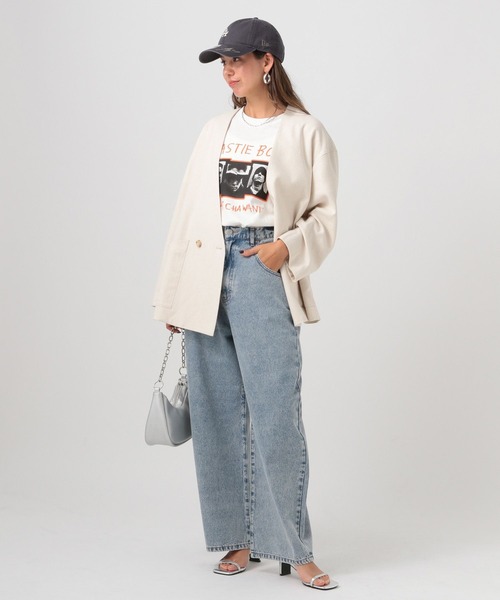 NEW ERA(ニューエラ)の「【OHTANI17】NEW ERA 920ES CAP(WOMEN)(キャップ・レディース・オフホワイト/ブルー/グレイッシュベージュ/チャコール・FREE)」の7枚目の写真