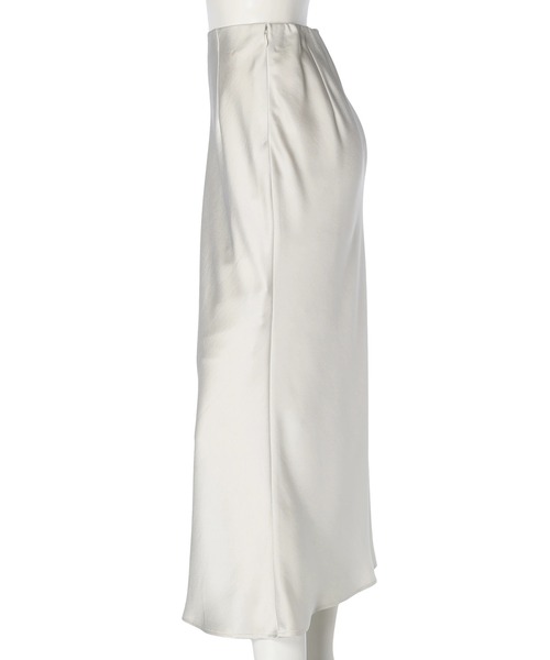 Arpege story（アルページュストーリー）の「サテンスカート（スカート・レディース・スモークピンク/ベージュ系その他・1/2/0）」の7枚目の写真