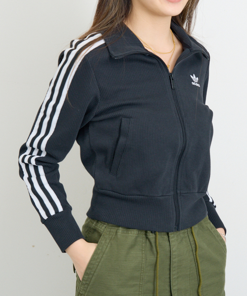 JOINT WORKS(ジョイントワークス)の「ADIDAS / アディダス KNITTED TOP(その他アウター・レディース・ブラック/ブラウン・MEDIUM)」の1枚目の写真