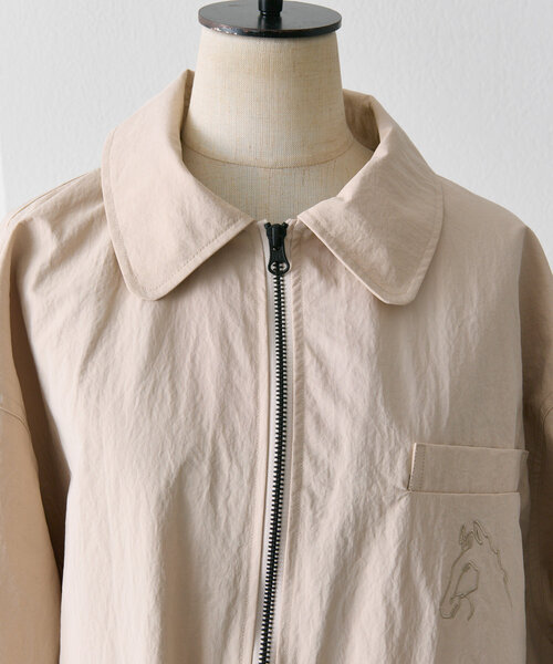 ear PAPILLONNER（イアパピヨネ）の「馬刺しゅうコート【SUM1 STYLE(スミスタイル)】（その他アウター・レディース・オレンジ/ベージュ・FREE）」の16枚目の写真