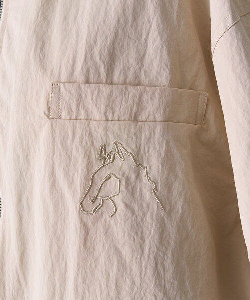 ear PAPILLONNER（イアパピヨネ）の「馬刺しゅうコート【SUM1 STYLE(スミスタイル)】（その他アウター・レディース・オレンジ/ベージュ・FREE）」の17枚目の写真