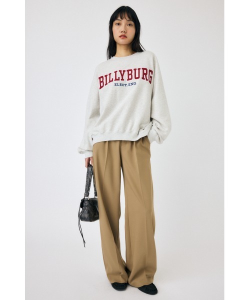 MOUSSY(マウジー)の「BILLYBURG PATCHED プルオーバー(スウェット・レディース・ブルー/ネイビー/杢グレー・FREE)」の20枚目の写真