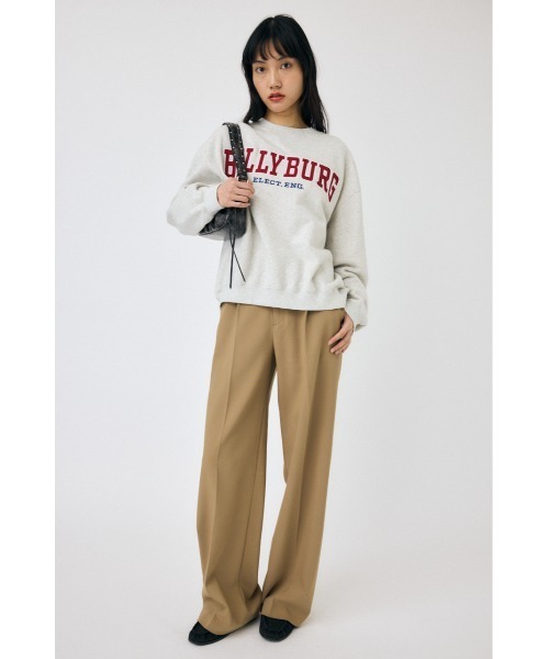 MOUSSY(マウジー)の「BILLYBURG PATCHED プルオーバー(スウェット・レディース・ブルー/ネイビー/杢グレー・FREE)」の21枚目の写真