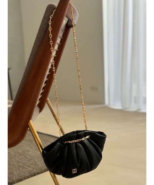 dazzlin（ダズリン）の「【ル・ベルニ】Momo mini bag（ハンドバッグ・レディース・ブラック/アイボリー・FREE）」の3枚目の写真