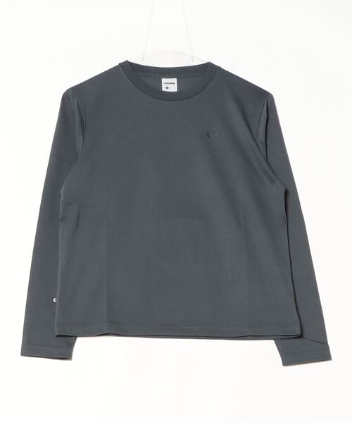 CONVERSE（コンバース）の「コンバース  ラビット PT L/S Tシャツ（Tシャツ/カットソー・レディース・ホワイト/ダークグレー・S/M/L）」の2枚目の写真