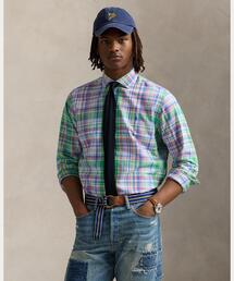 ✨美品✨POLO RALPH LAURENリネン チェック半袖ワークシャツ M ラルフローレン(RALPH LAUREN)|チェック半袖シャツ|HARDOFFオフ