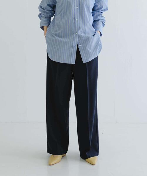 セール】『3サイズ展開』『イージーケア』ストレッチタックスラックス