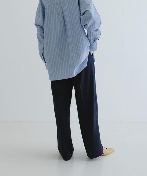 URBAN RESEARCH（アーバンリサーチ）の「『3サイズ展開』『イージーケア』ストレッチタックスラックス（その他パンツ・レディース・ネイビー/カーキ・40/36/34/38）」の10枚目の写真