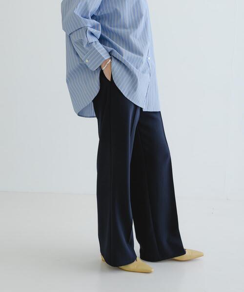 URBAN RESEARCH（アーバンリサーチ）の「『3サイズ展開』『イージーケア』ストレッチタックスラックス（その他パンツ・レディース・ネイビー/カーキ・40/36/34/38）」の11枚目の写真