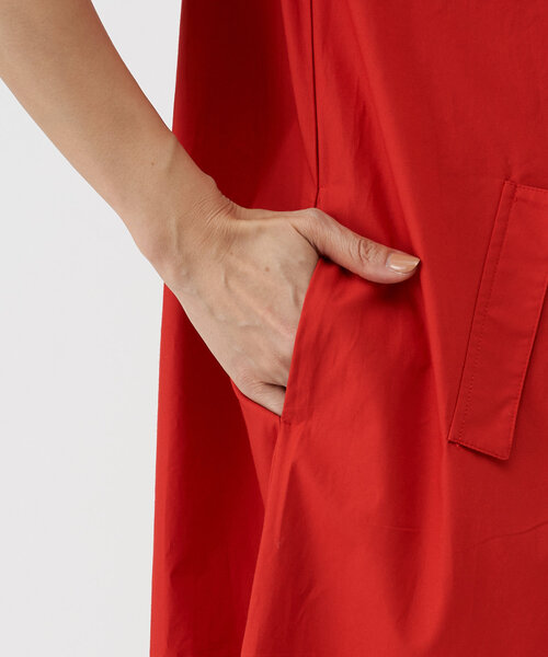 BEARDSLEY（ビアズリー）の「カットコンビフレアワンピース（ワンピース・レディース・レッド/ネイビー・FREE）」の11枚目の写真